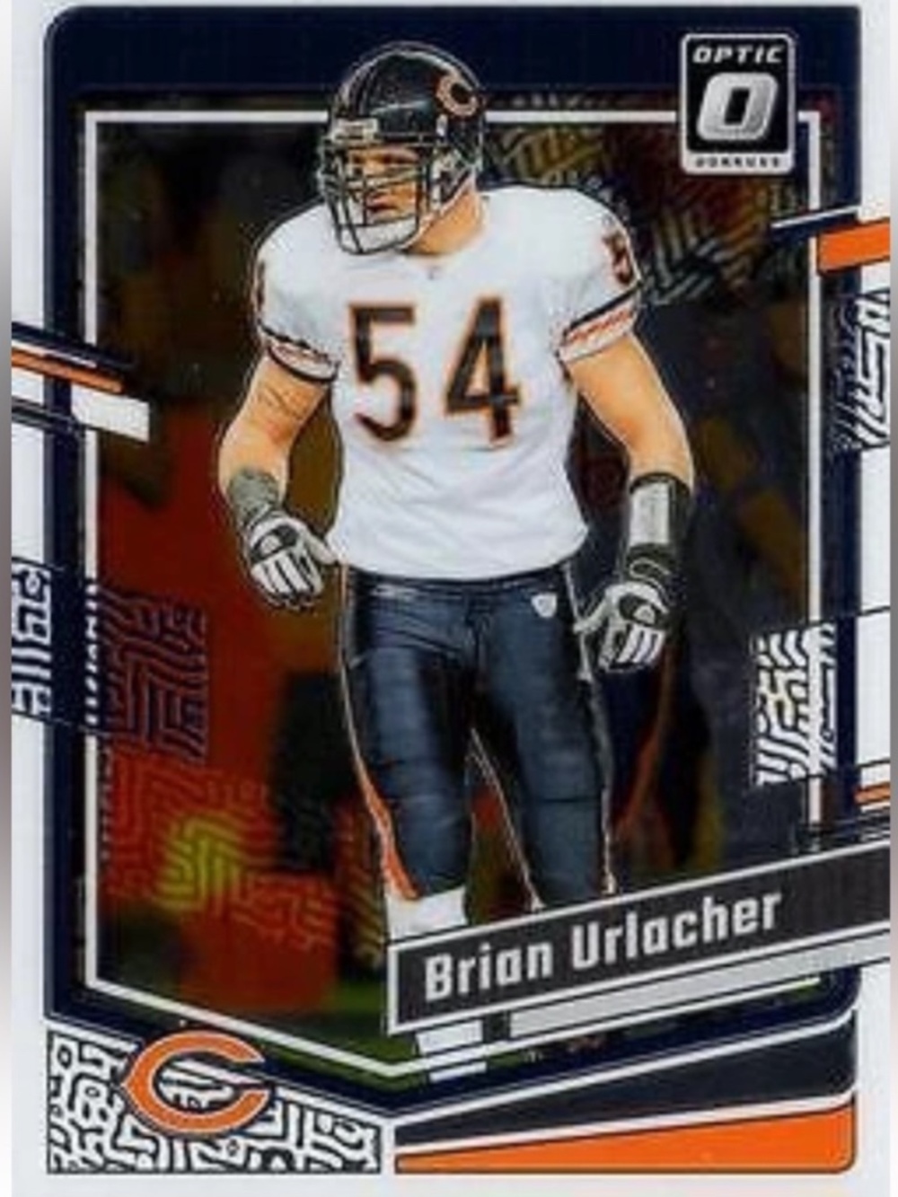 Brian Urlacher 2023 Panini Optic Chicago Bears NFL Football Card